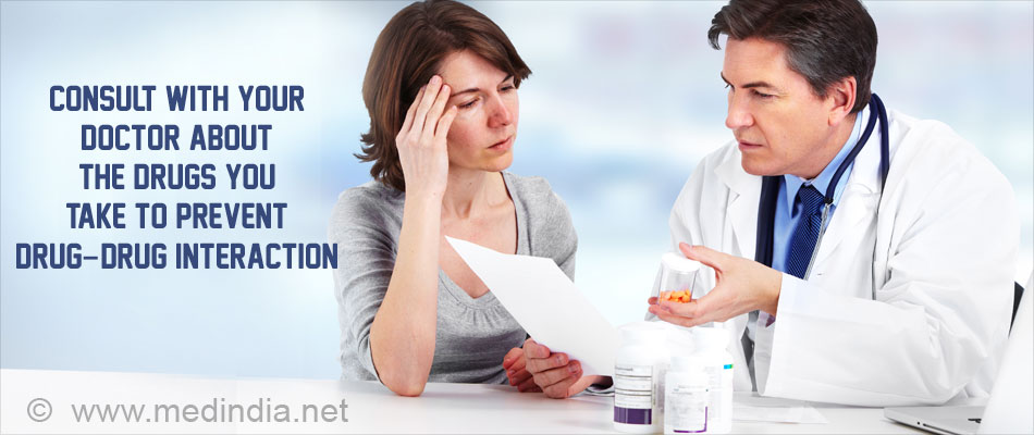 Consult With Your Doctor About The Drugs You Take to Prevent Drug-Drug Interaction Consult With Your Doctor About The Drugs You Take to Prevent Drug-Drug Interaction
